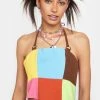 Top 10 π₯ The Ragged Priest Rodeo Patchwork Halter Top π 1 The Ragged Priest Rodeo Patchwork Halter Top