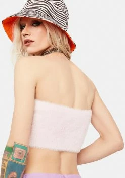 The Ragged Priest Tops Sensation Fuzzy Bandeau Top