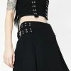 The Ragged Priest Restrain Buckle Mini Skirt Bottoms