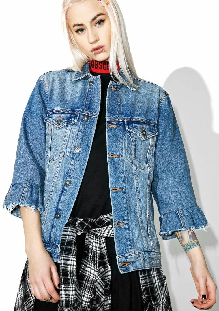 Deals π The Ragged Priest Outerwear Frill Seeker Jacket π 3 The Ragged Priest Outerwear Frill Seeker Jacket
