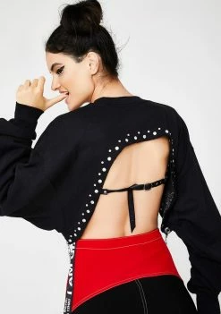 The Ragged Priest Tops Bare Sweatshirt