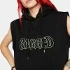 The Ragged Priest Raw Hoodie Vest Tops