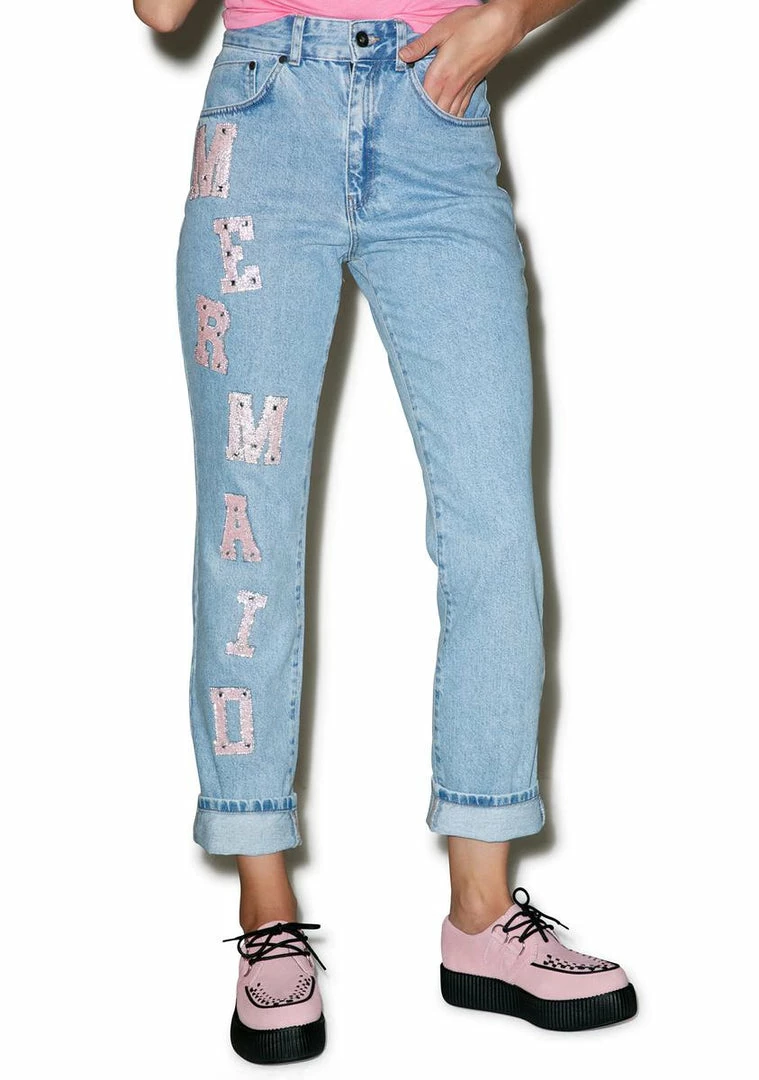 Buy π The Ragged Priest Mermaid Mom π Jeans β 5 The Ragged Priest Mermaid Mom Jeans