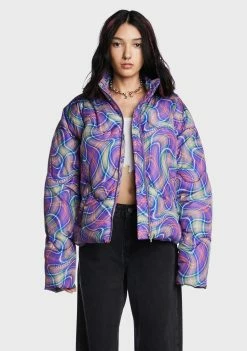 The Ragged Priest Warped Puffer Jacket