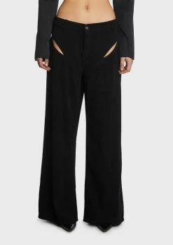 The Ragged Priest Cord Cut Out Release Jeans Bottoms