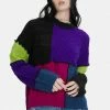 The Ragged Priest Crush Patchwork Knit Sweater
