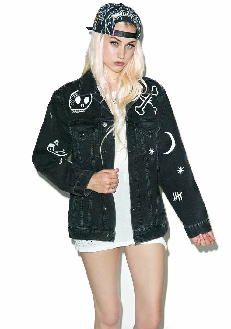Best reviews of 🔔 The Ragged Priest Outerwear Bone Rattler Denim Jacket ❤️ 7 The Ragged Priest Outerwear Bone Rattler Denim Jacket