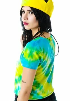 The Ragged Priest The Eat Shit And Dye Cropped Tee