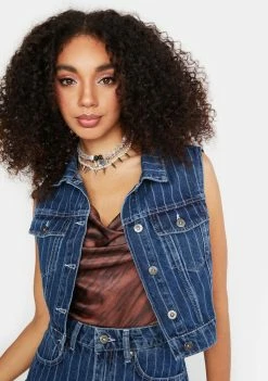 The Ragged Priest Degree Denim Vest