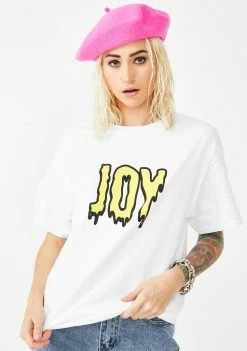 The Ragged Priest Joy Graphic Tee Tops