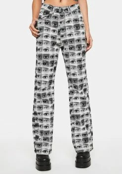 The Ragged Priest Knowledge Graphic Pants Bottoms
