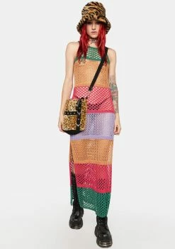 The Ragged Priest Celestial Knit Maxi Dress Dresses