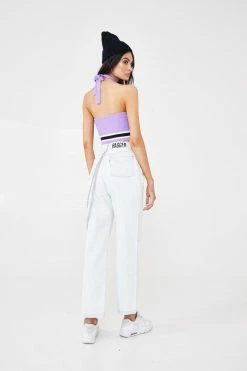 The Ragged Priest Bottoms Stone Wash Dad Jeans