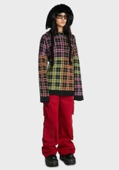 The Ragged Priest Bottoms Red Combat Release Jeans