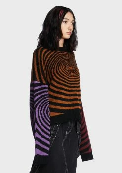 The Ragged Priest Trance Knit Sweater Tops