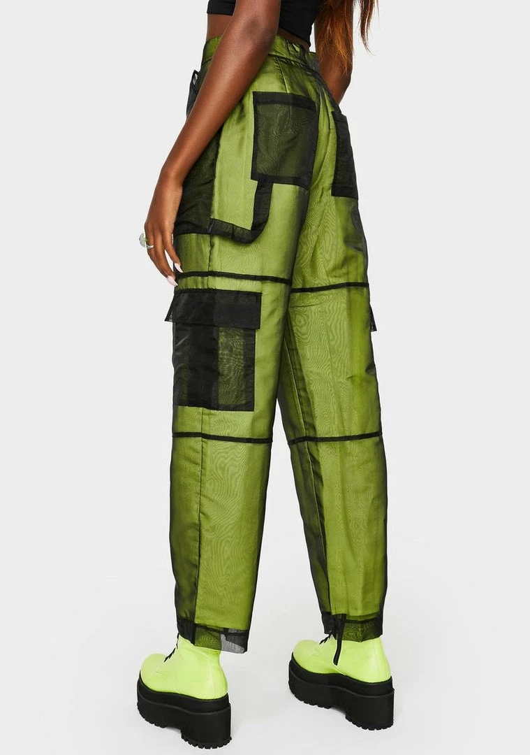Promo π₯° The Ragged Priest Challenger Organza Cargo Pants π 6 The Ragged Priest Challenger Organza Cargo Pants
