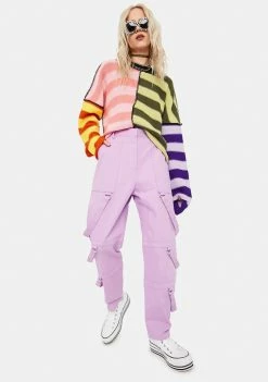 Brand new π The Ragged Priest Theory Strappy Cargo Pants Bottoms π 7 The Ragged Priest Theory Strappy Cargo Pants Bottoms
