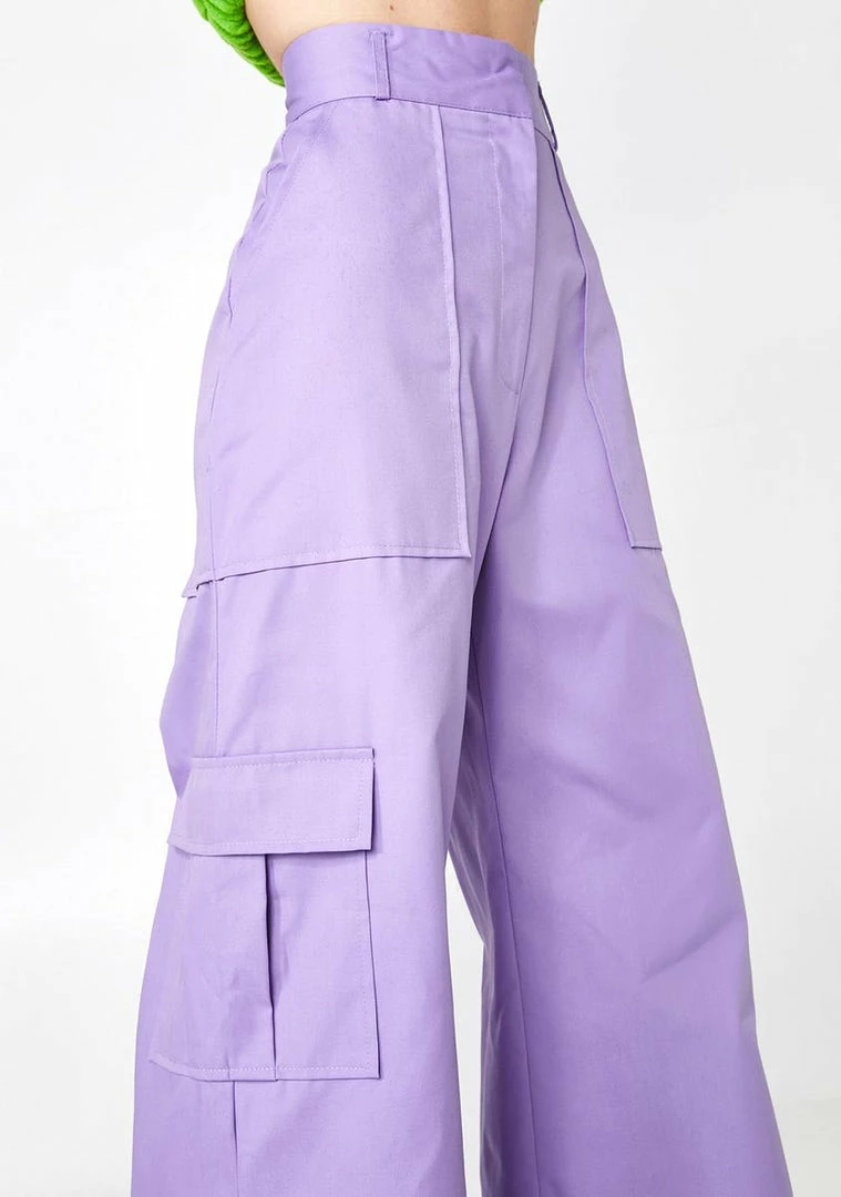 Brand new π The Ragged Priest Lilac Edge Pants Bottoms π 4 The Ragged Priest Lilac Edge Pants Bottoms