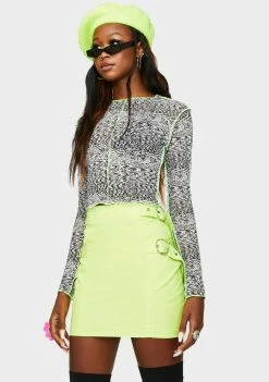 The Ragged Priest Bottoms Orbit Buckle Skirt