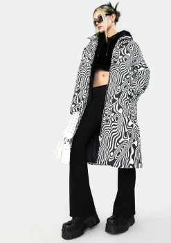 Promo ✨ The Ragged Priest Simulation Puffer Jacket Outerwear ⭐ 8 The Ragged Priest Simulation Puffer Jacket Outerwear