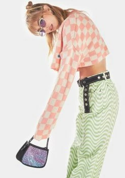 The Ragged Priest Wipeout Knit Long Sleeve T-Shirt