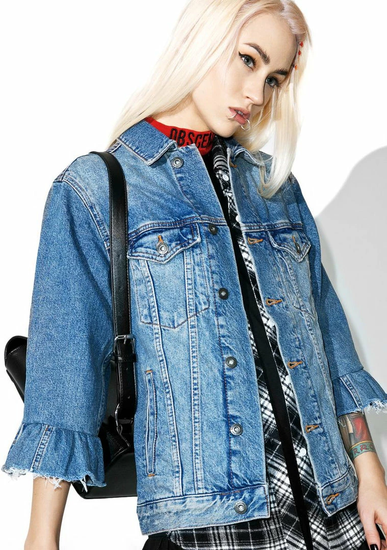 Deals π The Ragged Priest Outerwear Frill Seeker Jacket π 4 The Ragged Priest Outerwear Frill Seeker Jacket