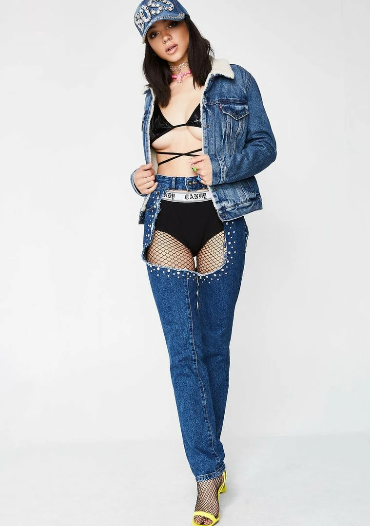 Wholesale π The Ragged Priest Crystal π Jeans Bottoms π 5 The Ragged Priest Crystal Jeans Bottoms