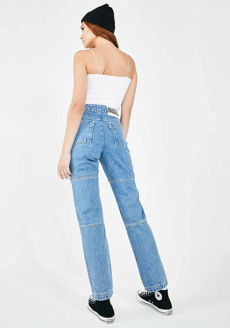 Budget π₯° The Ragged Priest Bottoms Light Blue Pride π Jeans π 6 The Ragged Priest Bottoms Light Blue Pride Jeans