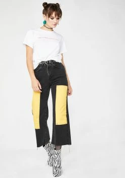 The Ragged Priest Scrap Jeans Bottoms