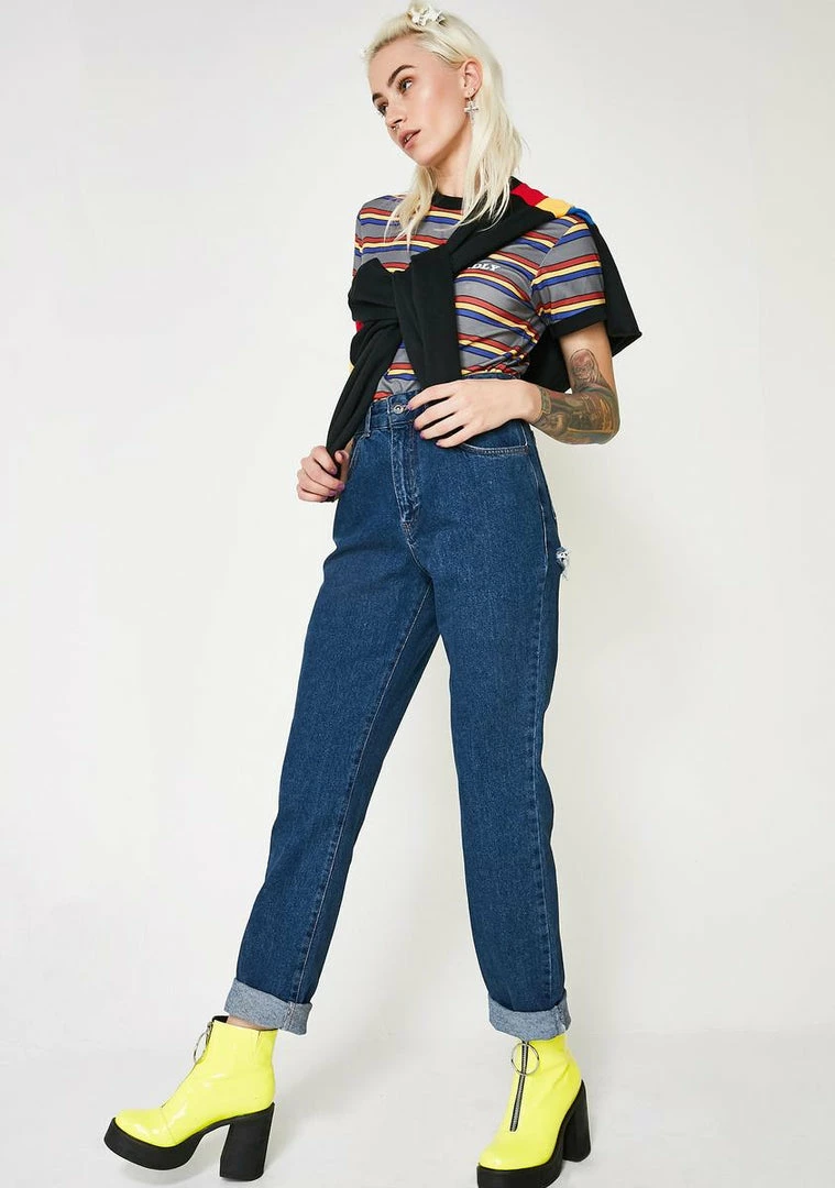 Cheap π― The Ragged Priest Indigo Double Butt Cut π Jeans π 7 The Ragged Priest Indigo Double Butt Cut Jeans