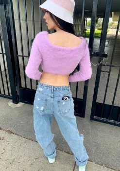 Budget 𧨠The Ragged Priest Venus Zip Up Bardot Sweater Tops π 9 The Ragged Priest Venus Zip Up Bardot Sweater Tops