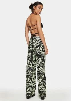 Cheap 🎁 The Ragged Priest Release Marble Wide Leg 👖 Jeans 🔔 9 The Ragged Priest Release Marble Wide Leg Jeans