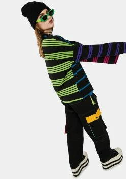 The Ragged Priest Tops Panic Striped Tee