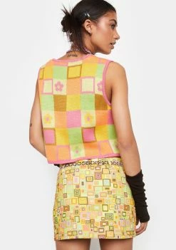 The Ragged Priest Thinker Chain Mini Skirt