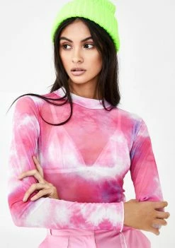 The Ragged Priest Cosmo Mesh Top Tops