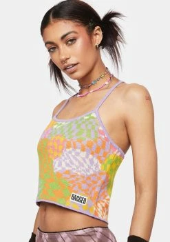 The Ragged Priest Kaleidoscope Cami Top Tank Crop Top