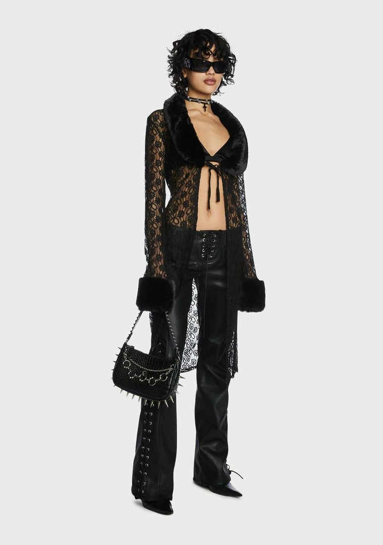 New ❤️ The Ragged Priest Ritual Lace Cardigan ❤️ 4 The Ragged Priest Ritual Lace Cardigan