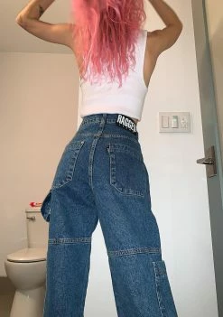 The Ragged Priest Bottoms Combat Wide Leg Jeans