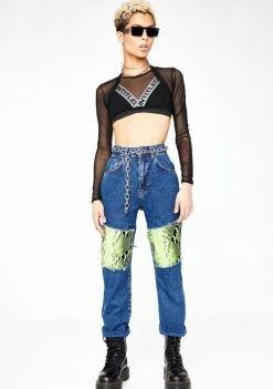 The Ragged Priest Bottoms Adder Jeans