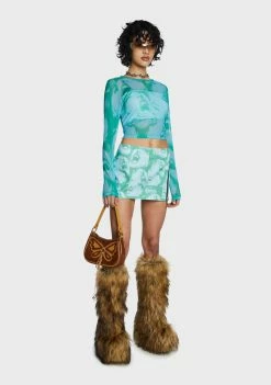 The Ragged Priest Tops Volume Mesh Top