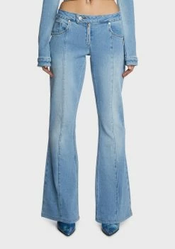 The Ragged Priest Bottoms Low Rider Bootcut Jeans