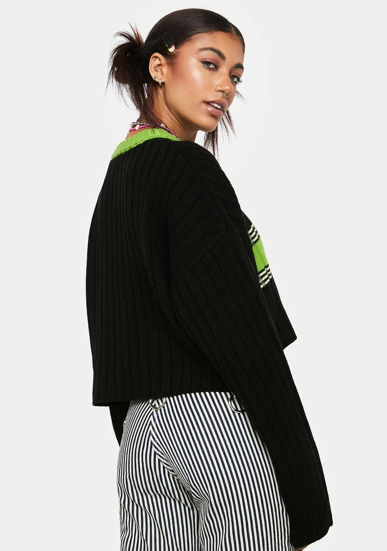 Best Sale 𧨠The Ragged Priest Tops Rocket Knit Top π 6 The Ragged Priest Tops Rocket Knit Top