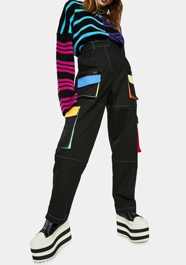 Brand new π The Ragged Priest Chaos Cargo Pants Bottoms β 3 The Ragged Priest Chaos Cargo Pants Bottoms