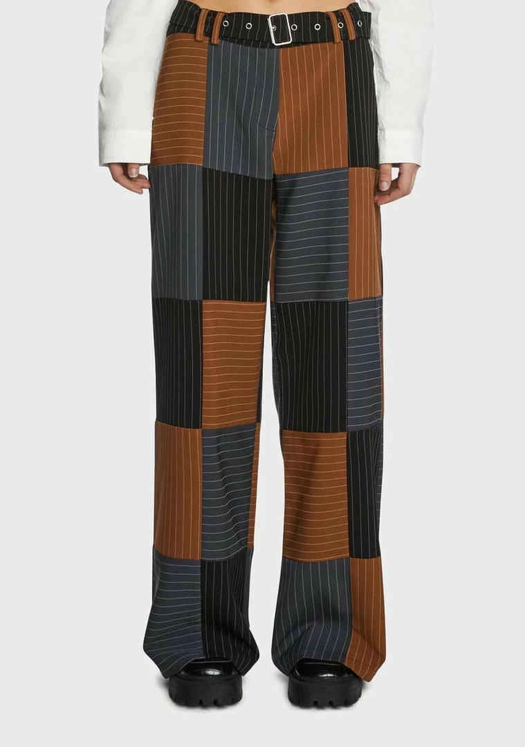Promo π₯ The Ragged Priest Anarchy Striped Trousers Bottoms π 3 The Ragged Priest Anarchy Striped Trousers Bottoms