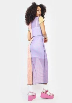 The Ragged Priest Blurry Midi Dress