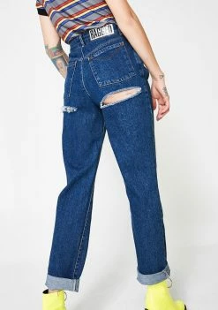 The Ragged Priest Indigo Double Butt Cut Jeans