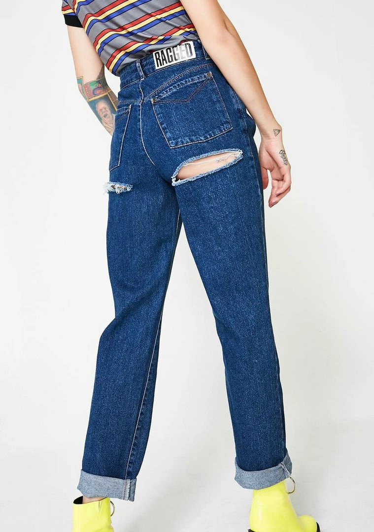 Cheap π― The Ragged Priest Indigo Double Butt Cut π Jeans π 3 The Ragged Priest Indigo Double Butt Cut Jeans
