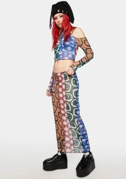 Buy 😍 The Ragged Priest Quantum Mesh Mini 👗 Skirt Midi 👗 Skirt ❤️ 7 The Ragged Priest Quantum Mesh Mini Skirt Midi Skirt