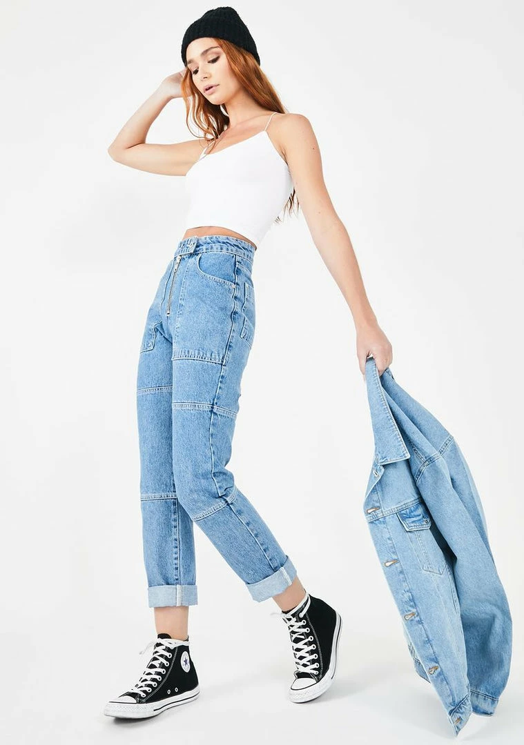 Budget π₯° The Ragged Priest Bottoms Light Blue Pride π Jeans π 4 The Ragged Priest Bottoms Light Blue Pride Jeans