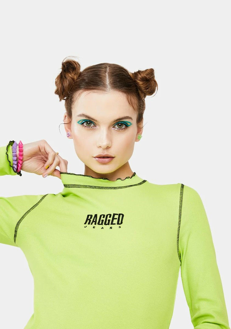 Wholesale β€οΈ The Ragged Priest Tops Wired Long Sleeve Top π 3 The Ragged Priest Tops Wired Long Sleeve Top